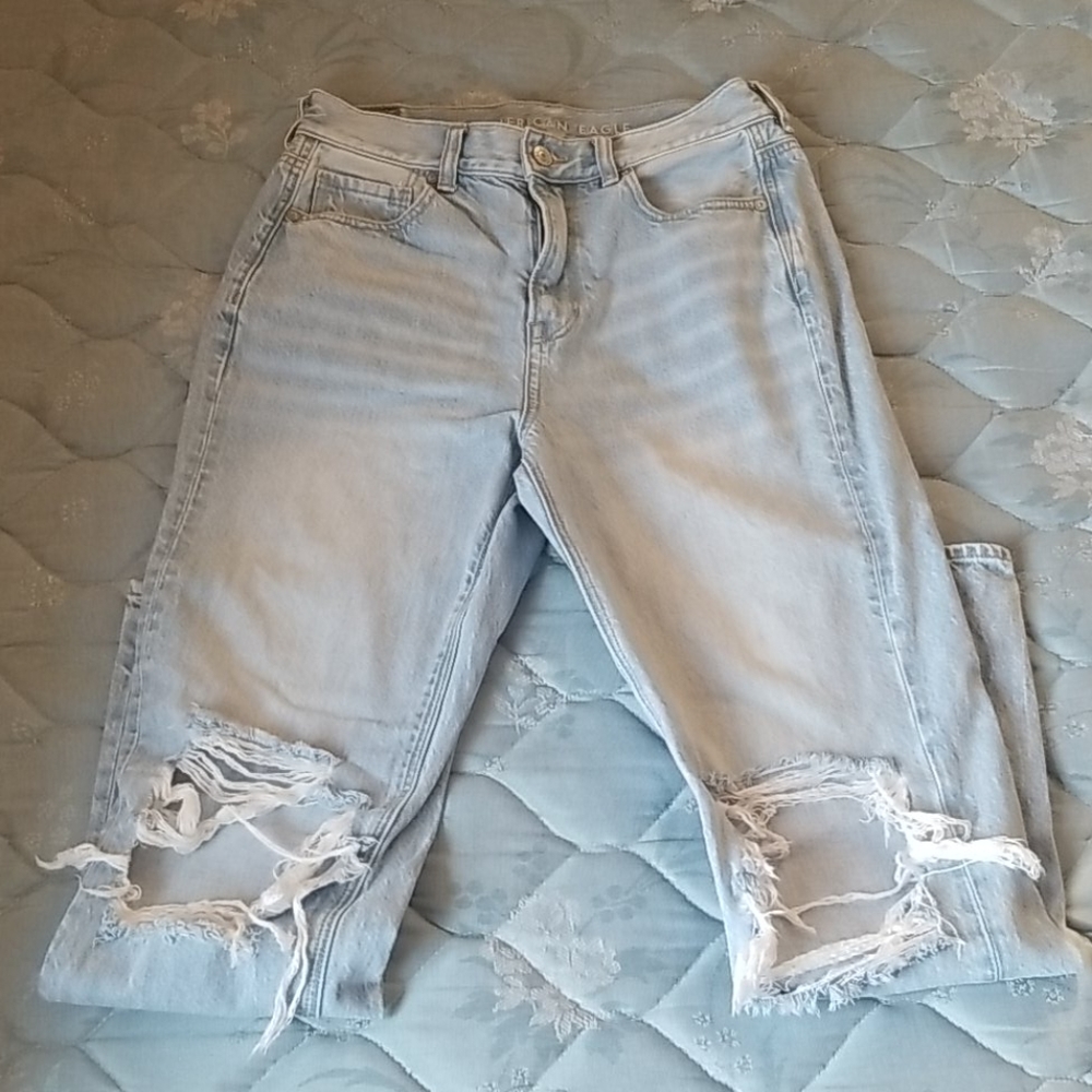 American Eagle Rigid Mom Jean